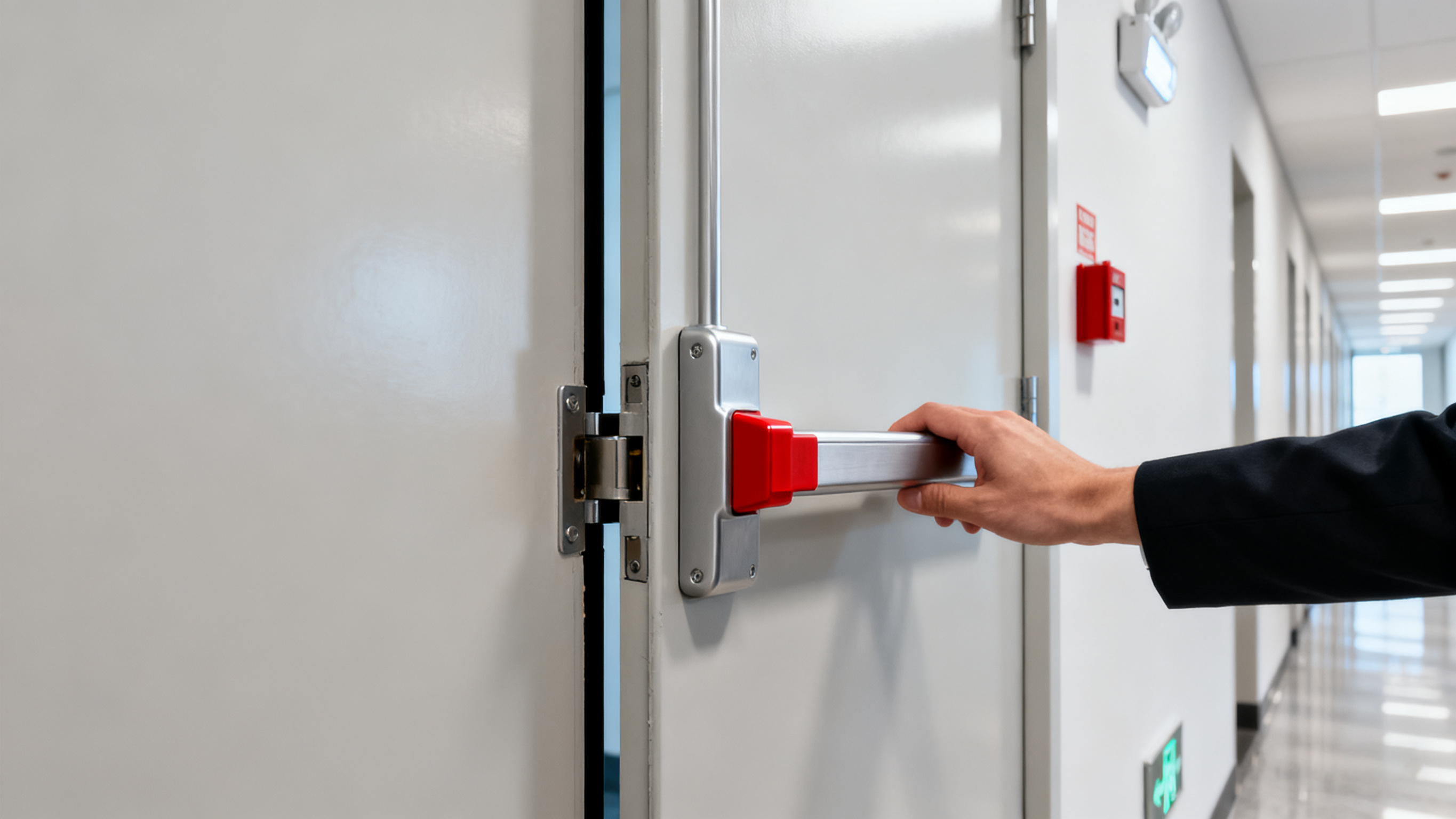 O que é hardware de pânico para portas?