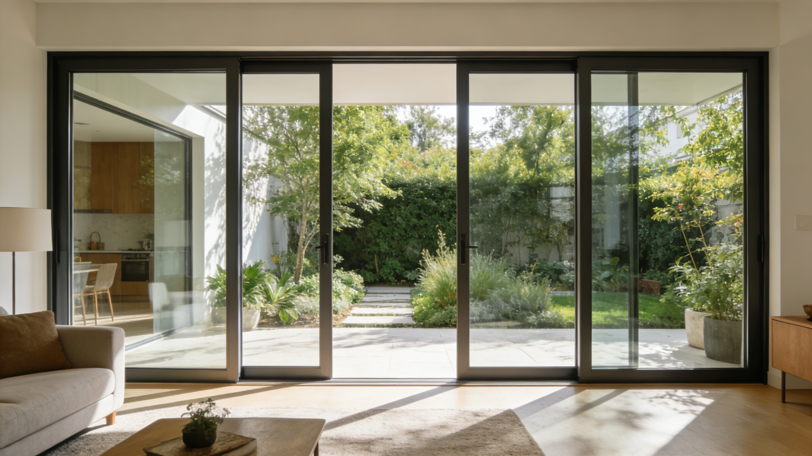 Como funciona uma fechadura de porta de vidro deslizante?