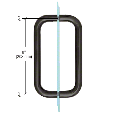 puxadores de porta de box de vidro