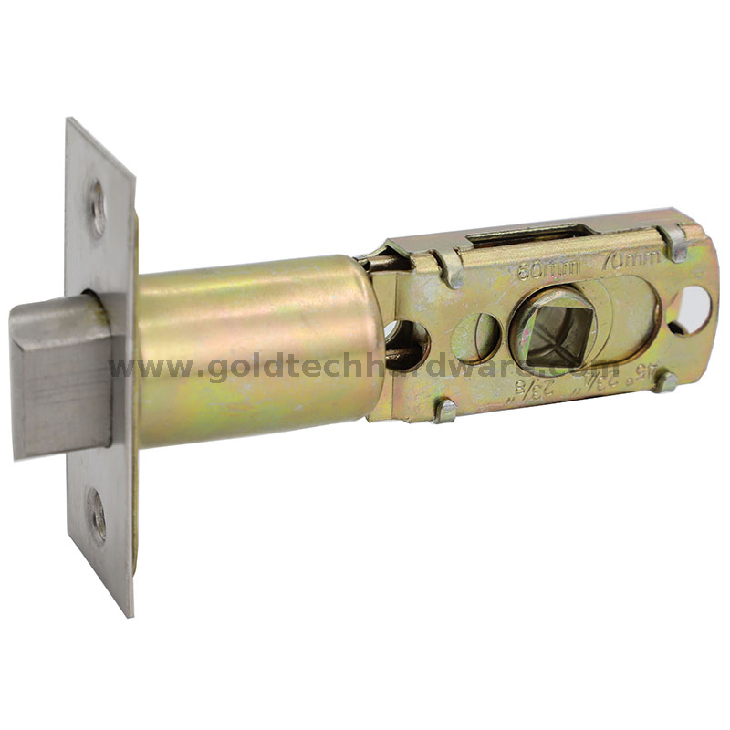Trava de passagem tubular ajustável B321 de 60 mm a 70 mm com parafuso de aço inoxidável