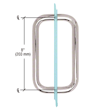 maçaneta para porta de box de vidro