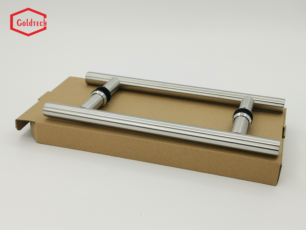 Puxador de entrada de aço inoxidável em formato H de 500 mm de comprimento