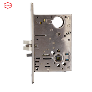  O americano de aço inoxidável do Lockset de privacidade 304 entalha um encaixe no cilindro e no polegar da guarnição do Lockset