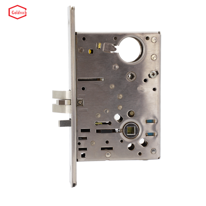  O americano de aço inoxidável do Lockset de privacidade 304 entalha um encaixe no cilindro e no polegar da guarnição do Lockset