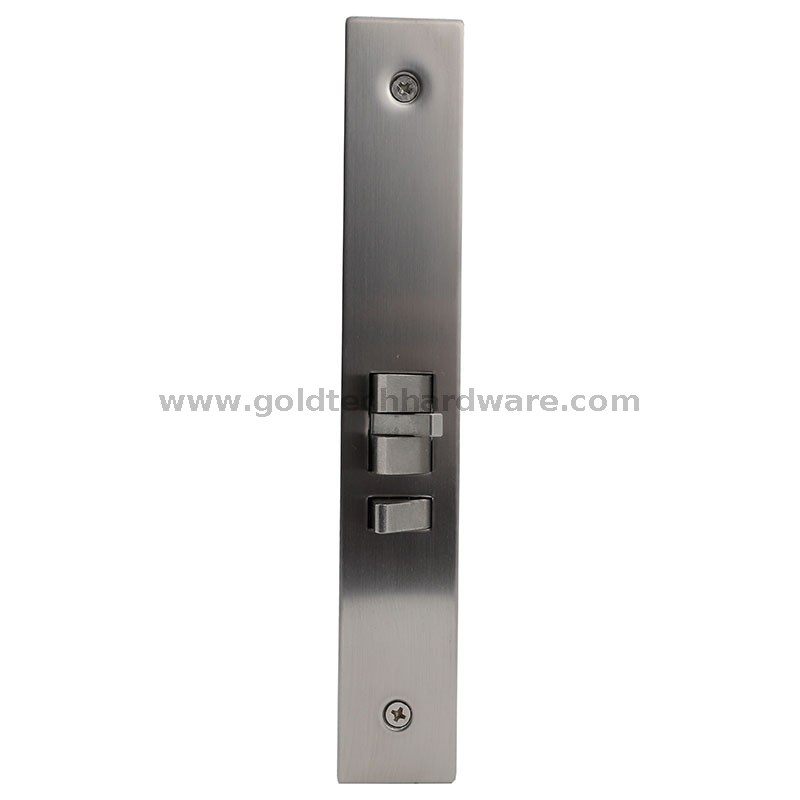 Fechadura de porta comercial com encaixe em metal no corpo da fechadura