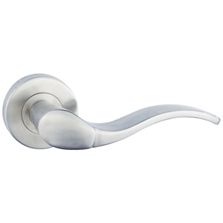 Padrão europeu A102 do punho da alavanca da carcaça de investimento de aço inoxidável 304