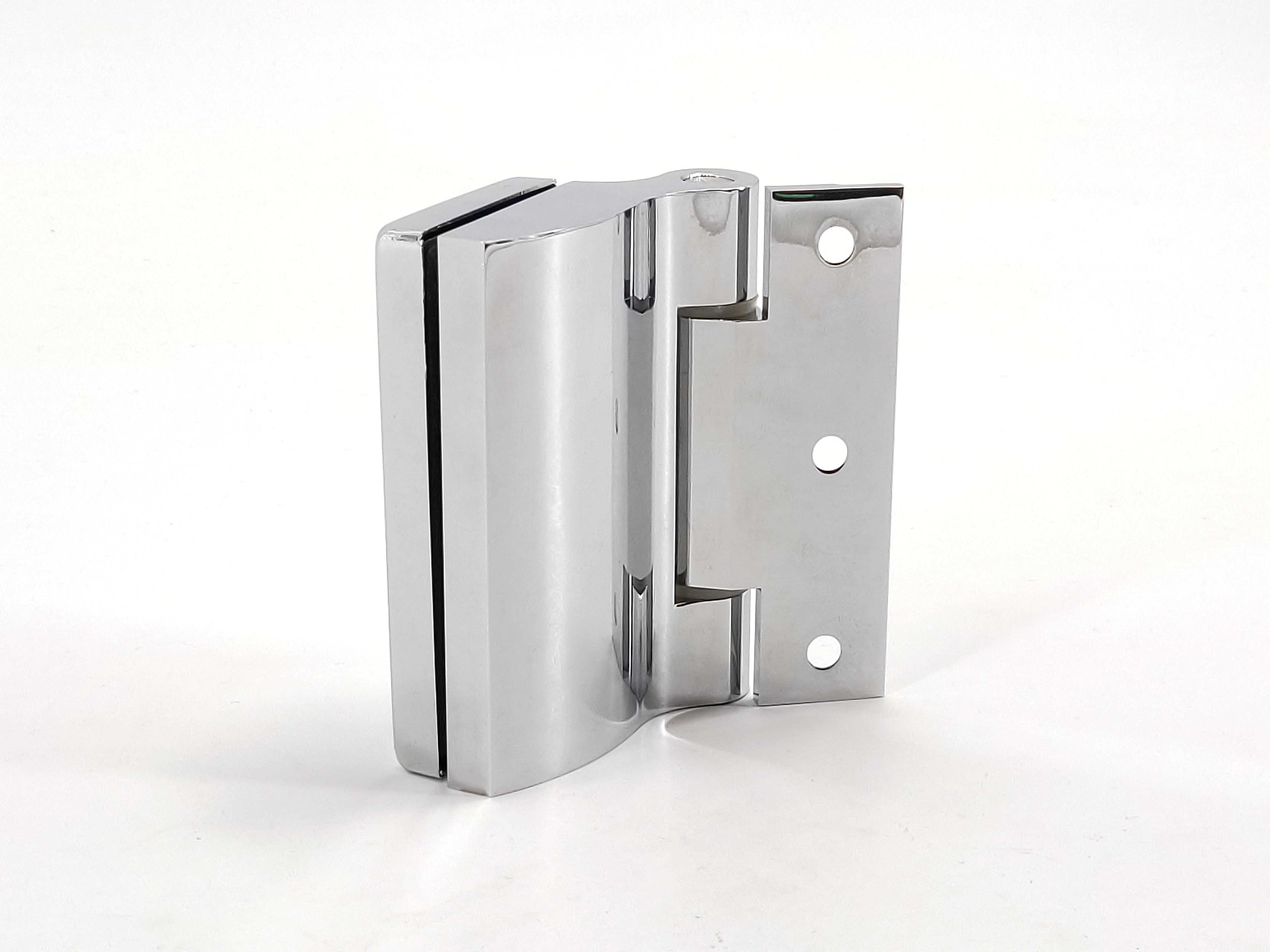 Dobradiça de porta de vidro de alumínio com pivô de moldura B423