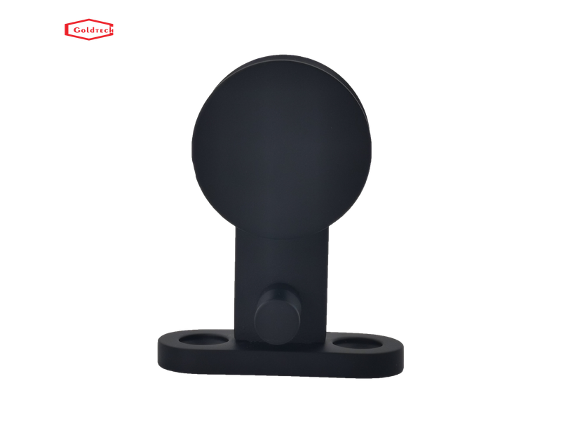 Rolo de montagem de porta deslizante OEM preto mate I004