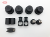 Conjunto de acessórios para porta deslizante para porta de vidro de chuveiro rolo de aço inoxidável I105